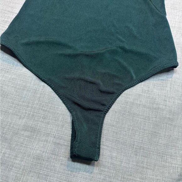 FP | Intimately Slinky Tee Bodysuit in Pine Size S - Picture 4 of 9